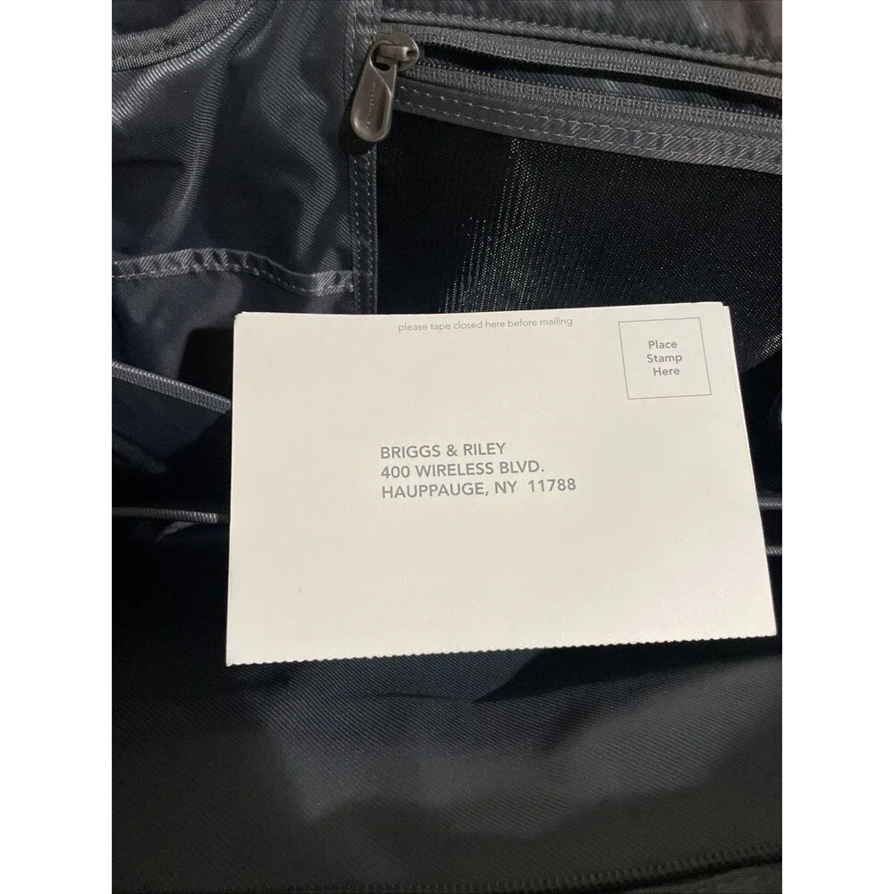 Briggs & Riley laptop / Travel Bag, Serial Number #05-BB101-0571931-2